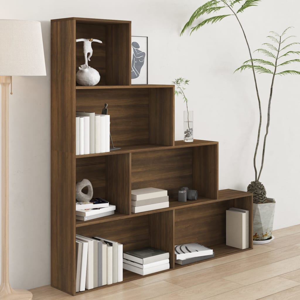 Armoire à livres Chêne marron 155x24x160 cm