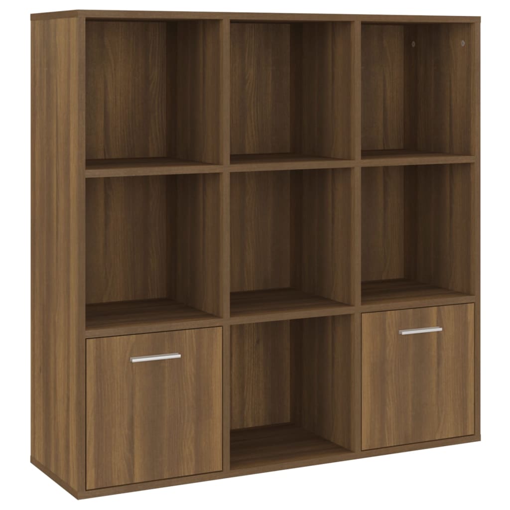 Armoire à livres Chêne marron 98x30x98 cm
