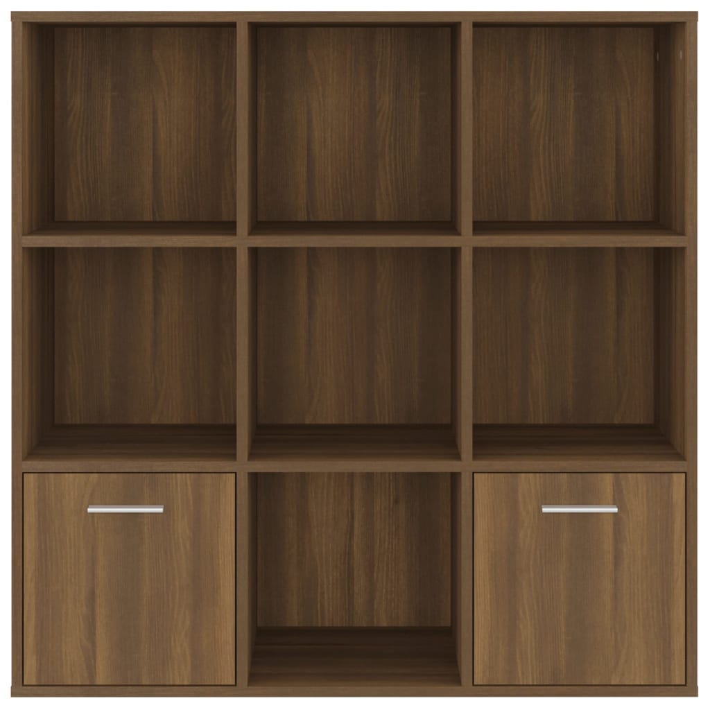 Armoire à livres Chêne marron 98x30x98 cm