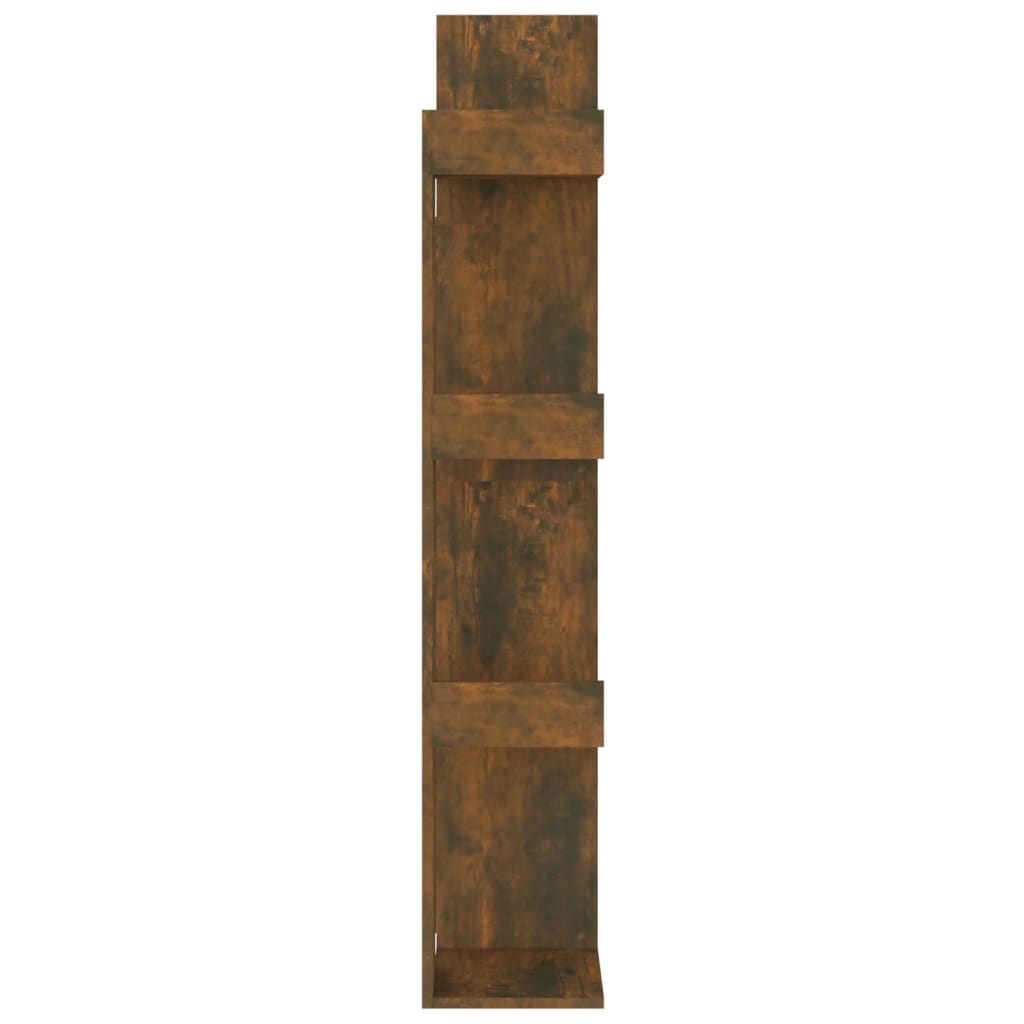 Bibliothèque 48x25,5x140 cm Chêne fumé Bois d'ingénierie