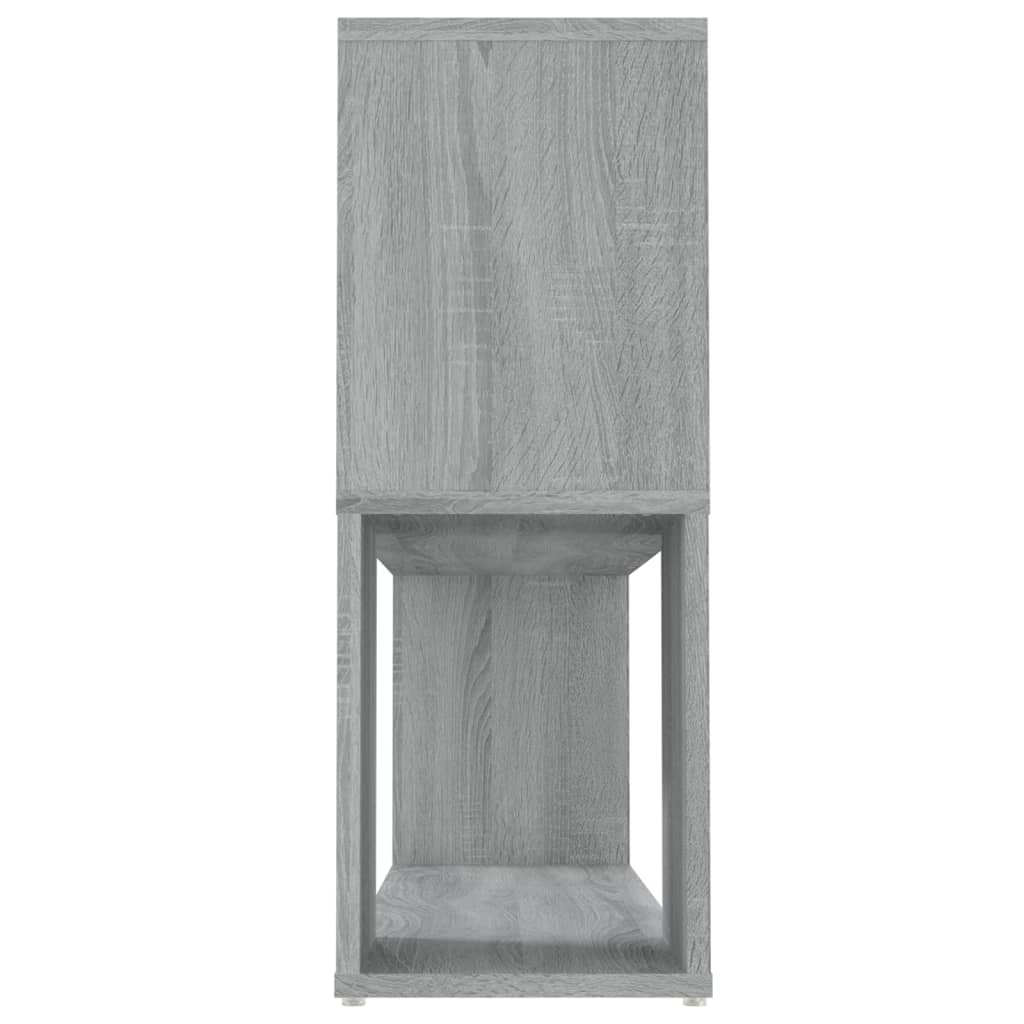 Bibliothèque Sonoma gris 100x24x63 cm Bois d'ingénierie