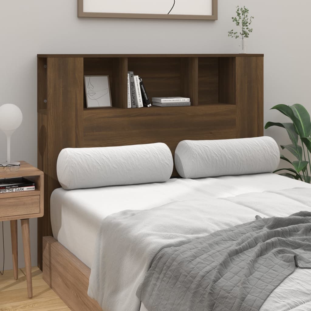 Armoire de tête de lit Chêne marron 120x18,5x104,5 cm