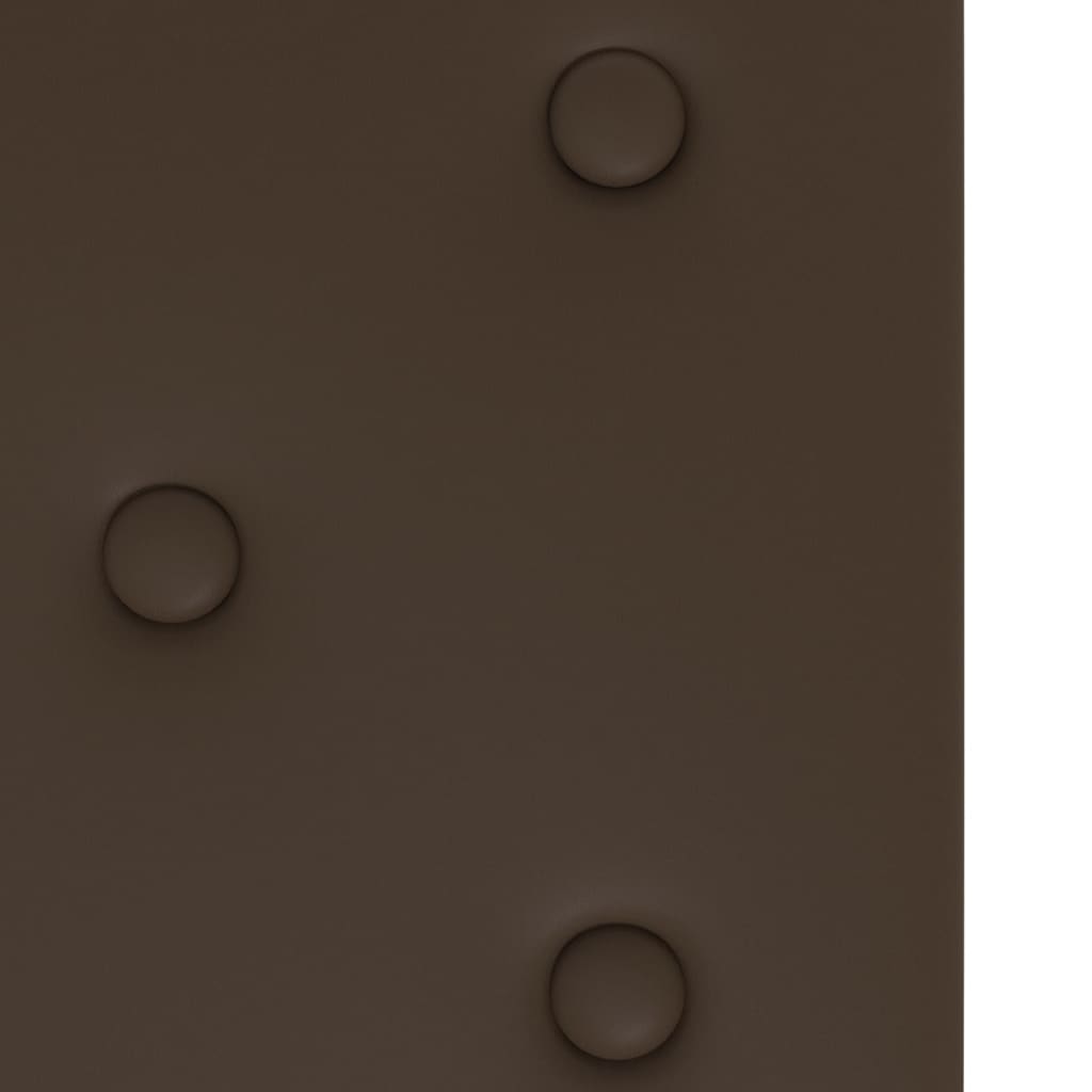 Panneaux muraux 12 pcs Marron 60x30 cm Similicuir 2,16 m²