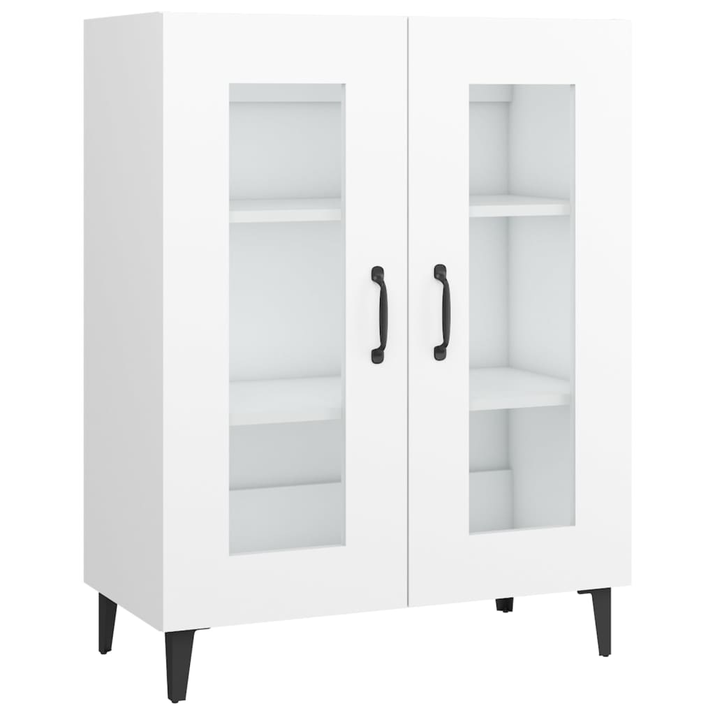 Buffet Blanc 69,5x34x90 cm Bois d'ingénierie