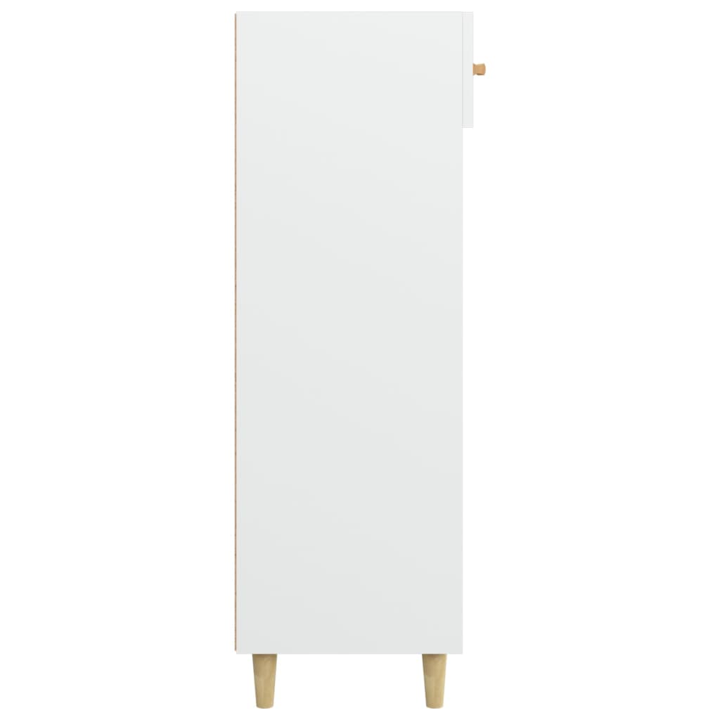Armoire à chaussures Blanc 60x35x105 cm Bois d'ingénierie