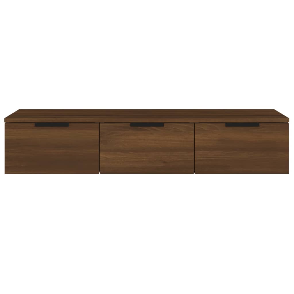 Armoire murale Chêne marron 102x30x20 cm Bois d'ingénierie