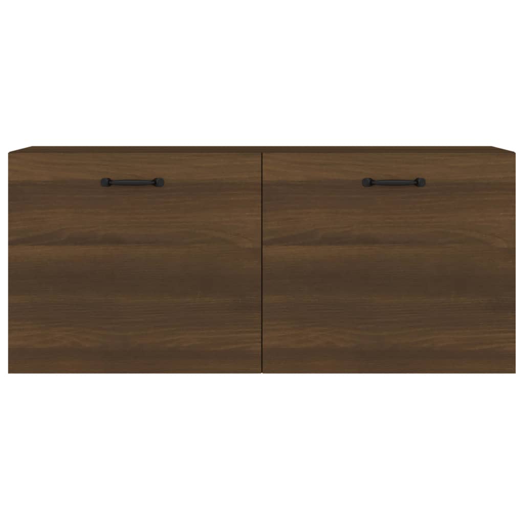 Armoire murale Chêne marron 80x35x36,5 cm Bois d'ingénierie