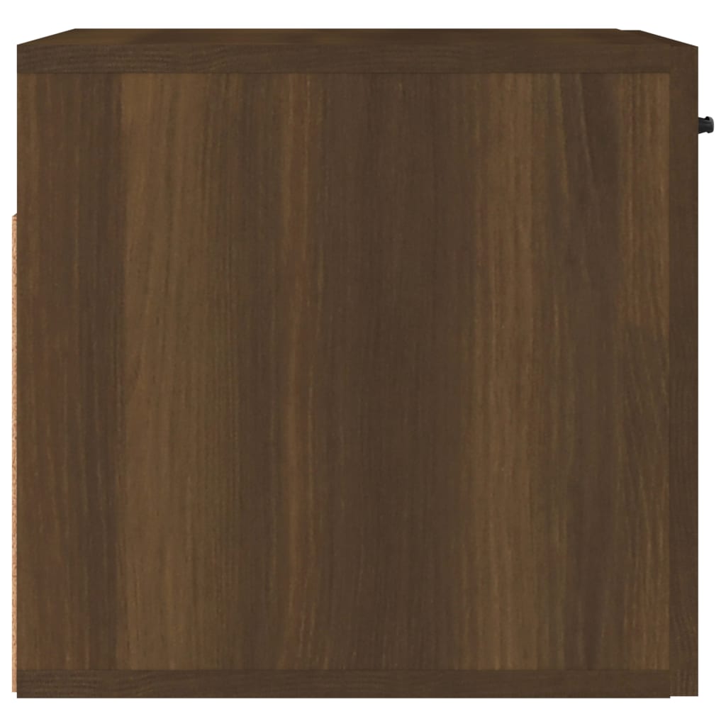 Armoire murale Chêne marron 80x35x36,5 cm Bois d'ingénierie