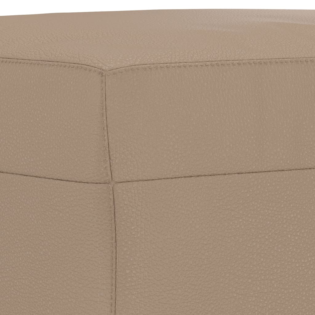 Banc Cappuccino 100x35x41 cm Similicuir