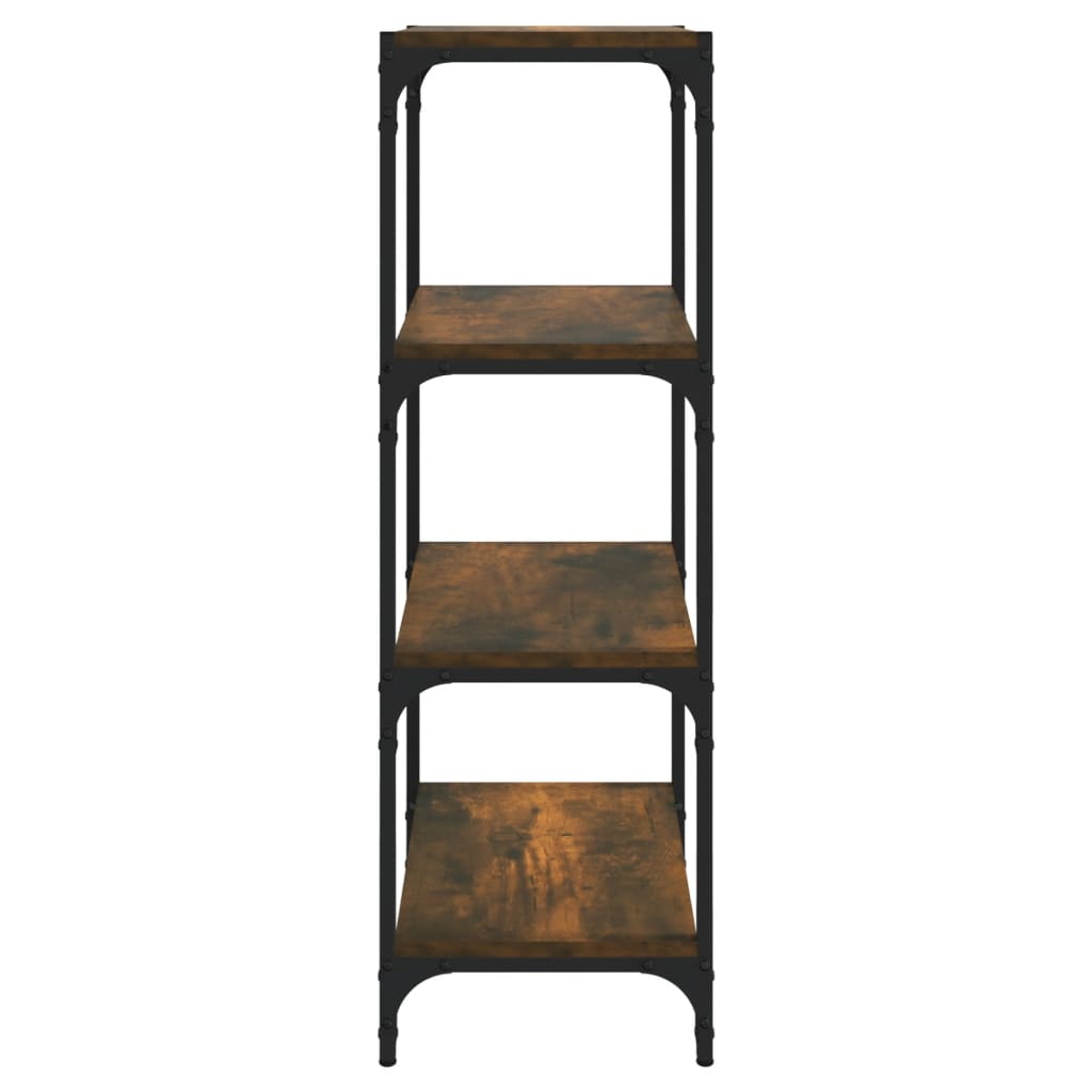 Bibliothèque Chêne fumé 40x33x100 cm Bois d'ingénierie