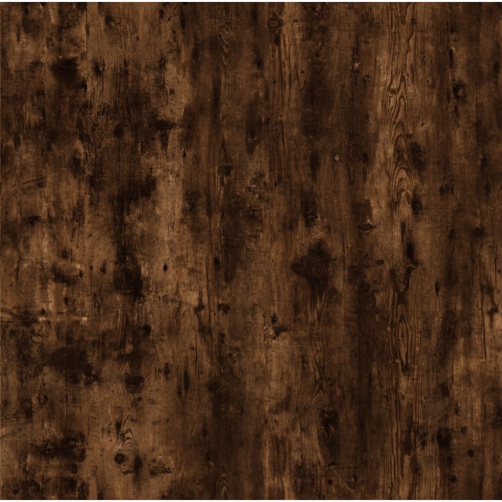 Table basse Chêne fumé 100x50x35 cm Bois d'ingénierie
