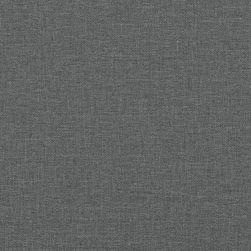 Fauteuil inclinable de bureau Gris foncé Tissu