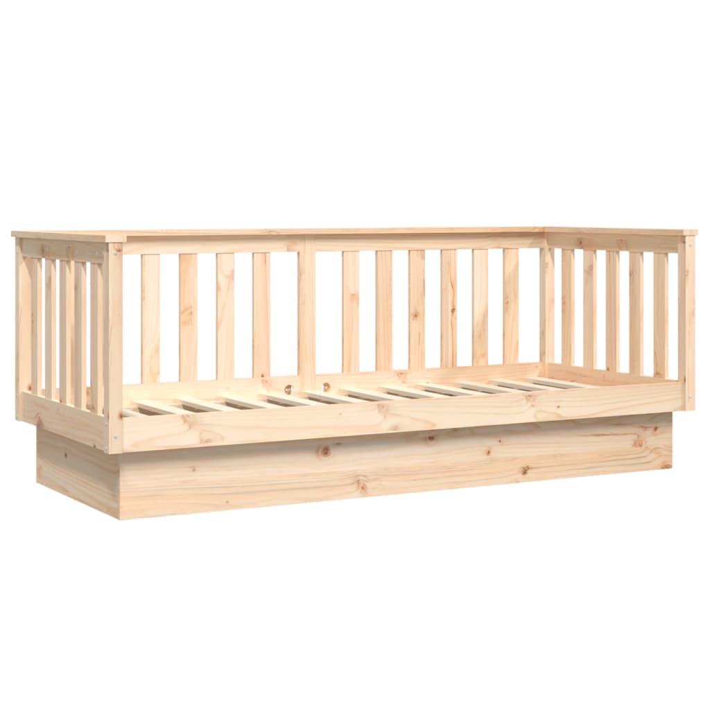 Lit de jour 90x190 cm Bois de pin massif
