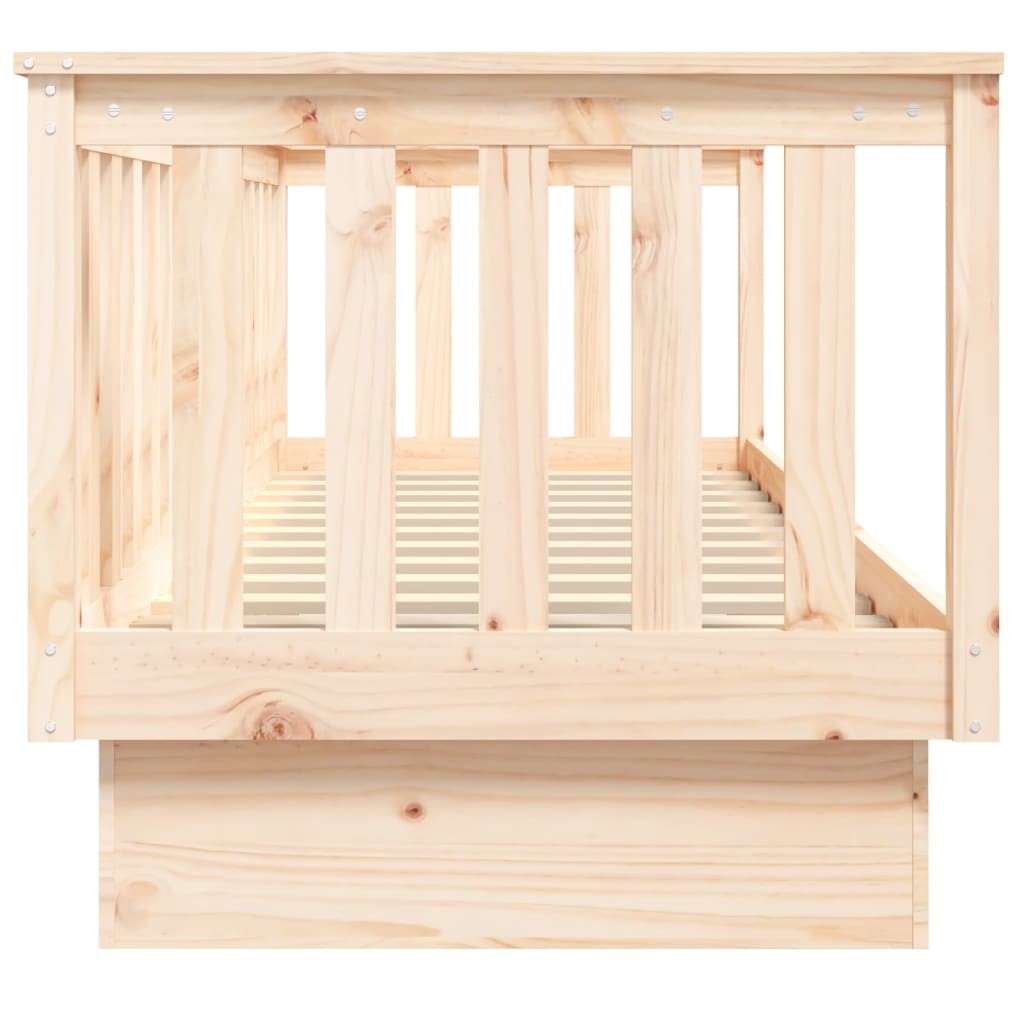 Lit de jour 90x190 cm Bois de pin massif