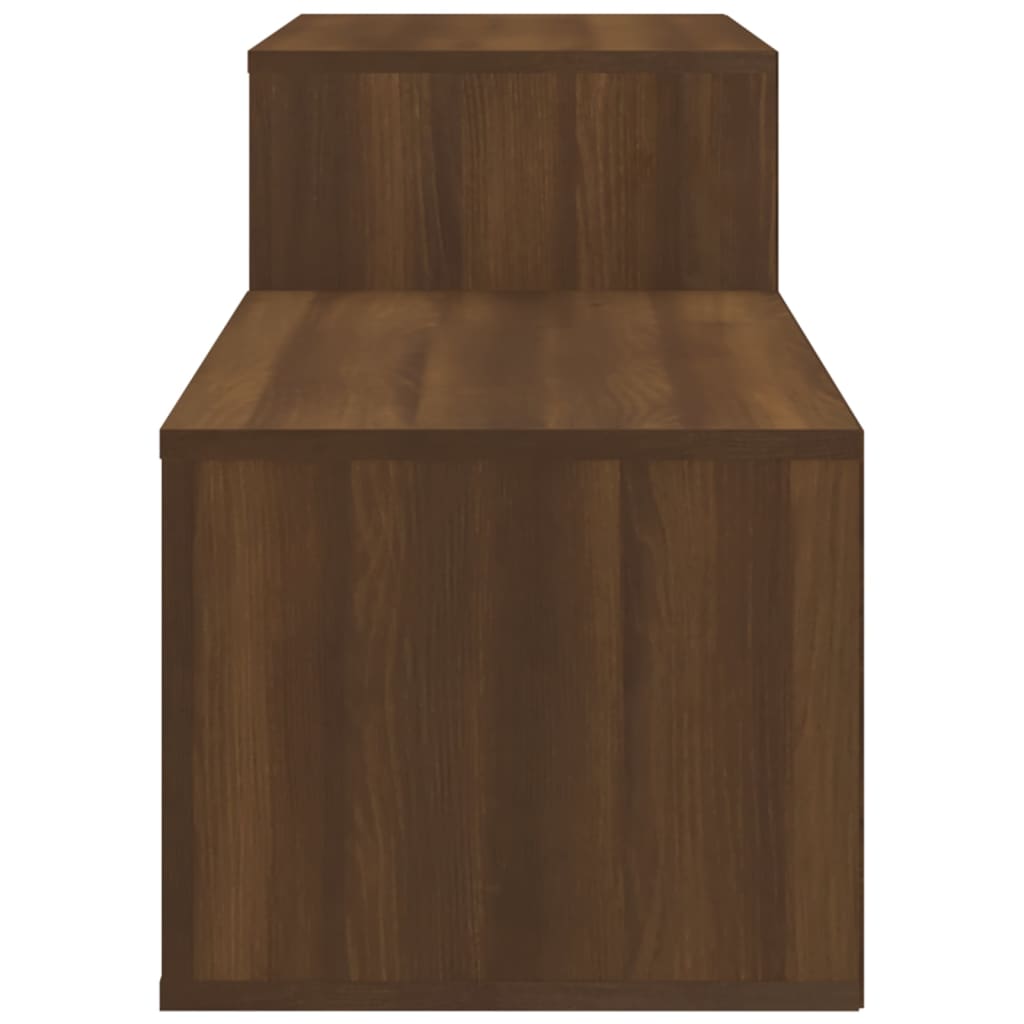 Armoire à chaussures Chêne marron 150x35x45cm Bois d'ingénierie