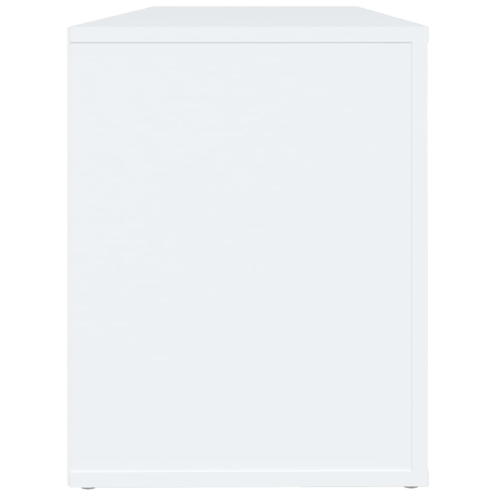 Armoire à chaussures Blanc 100x35x45 cm Bois d'ingénierie