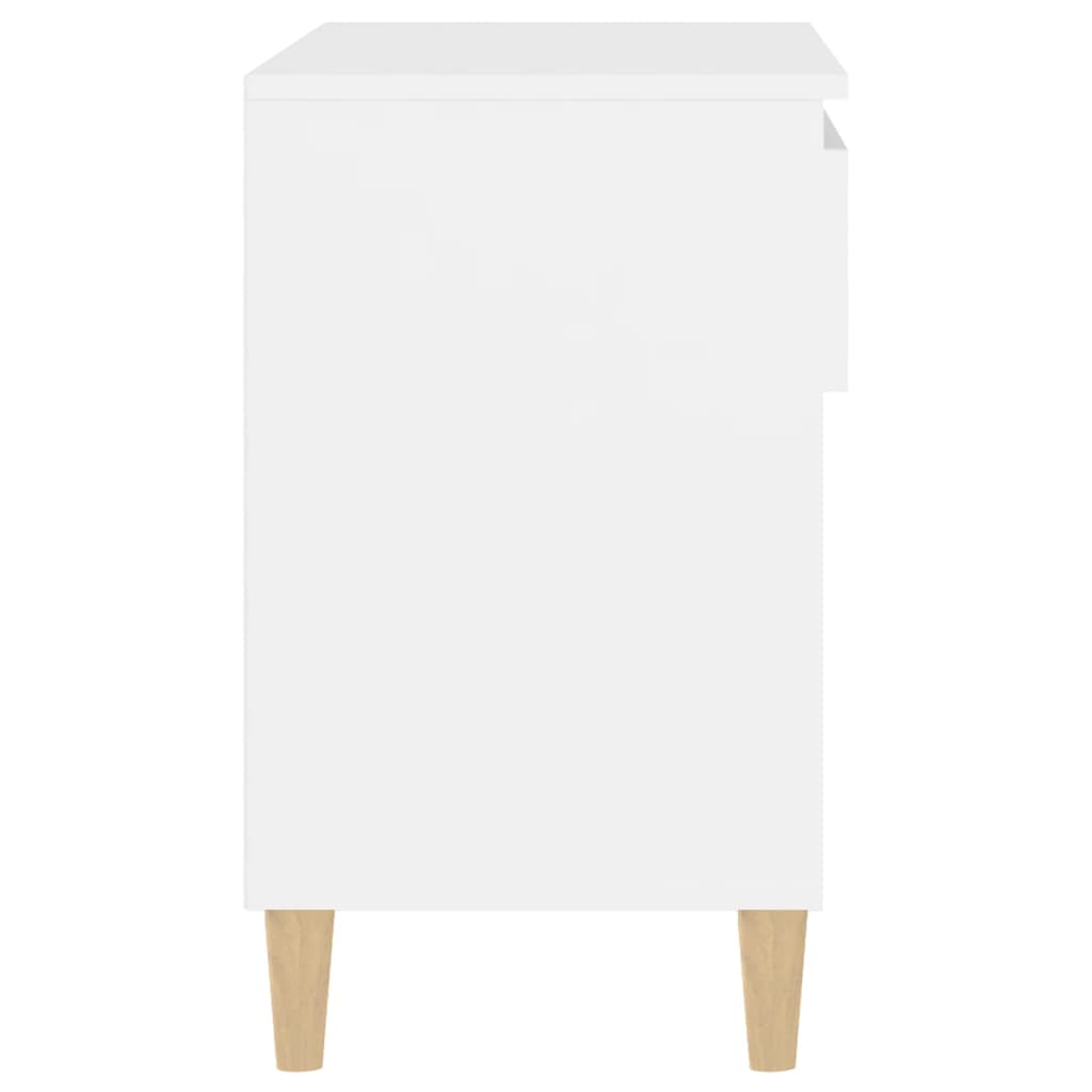 Armoire à chaussures Blanc 70x36x60 cm Bois d'ingénierie