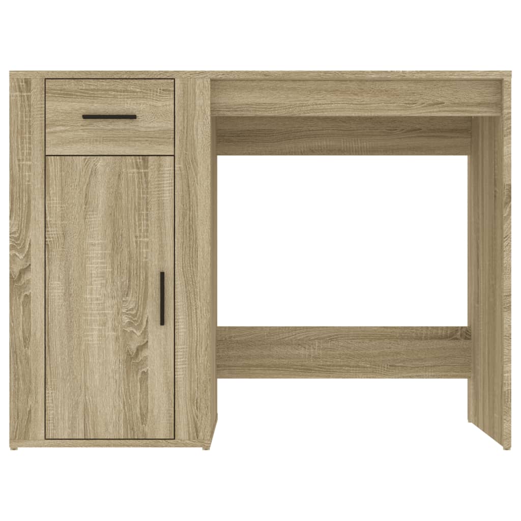 Bureau Chêne sonoma 100x49x75 cm Bois d'ingénierie