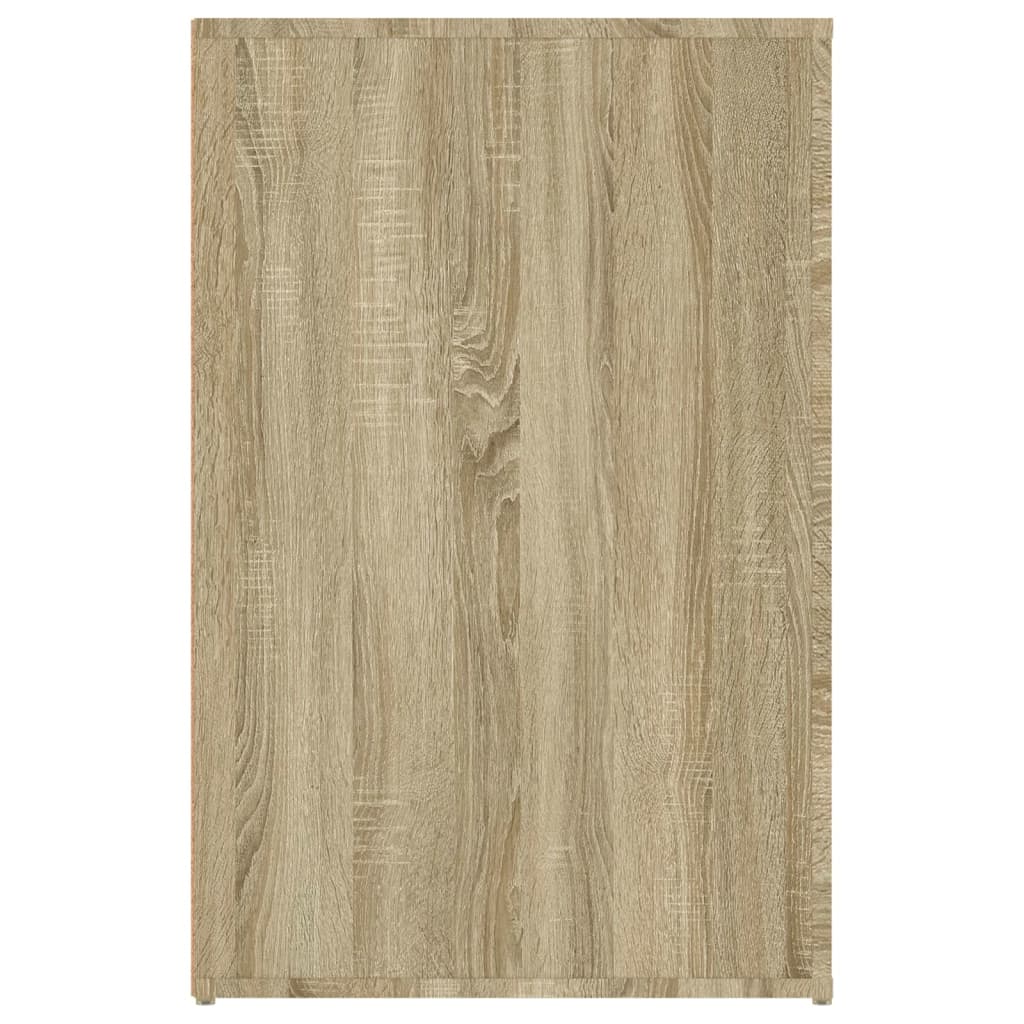 Bureau Chêne sonoma 100x49x75 cm Bois d'ingénierie