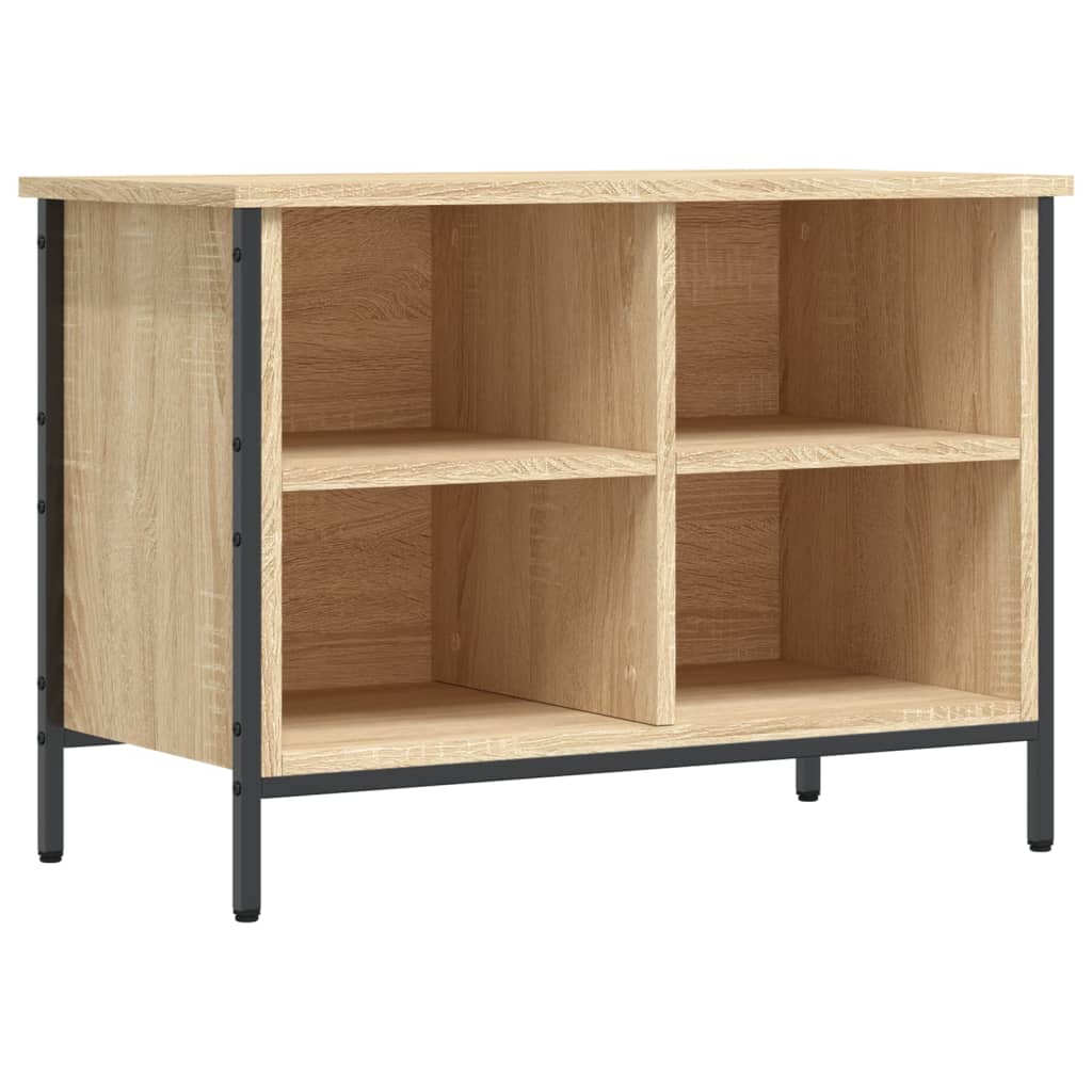 Armoire à chaussures chêne sonoma 69x35x50 cm bois d'ingénierie