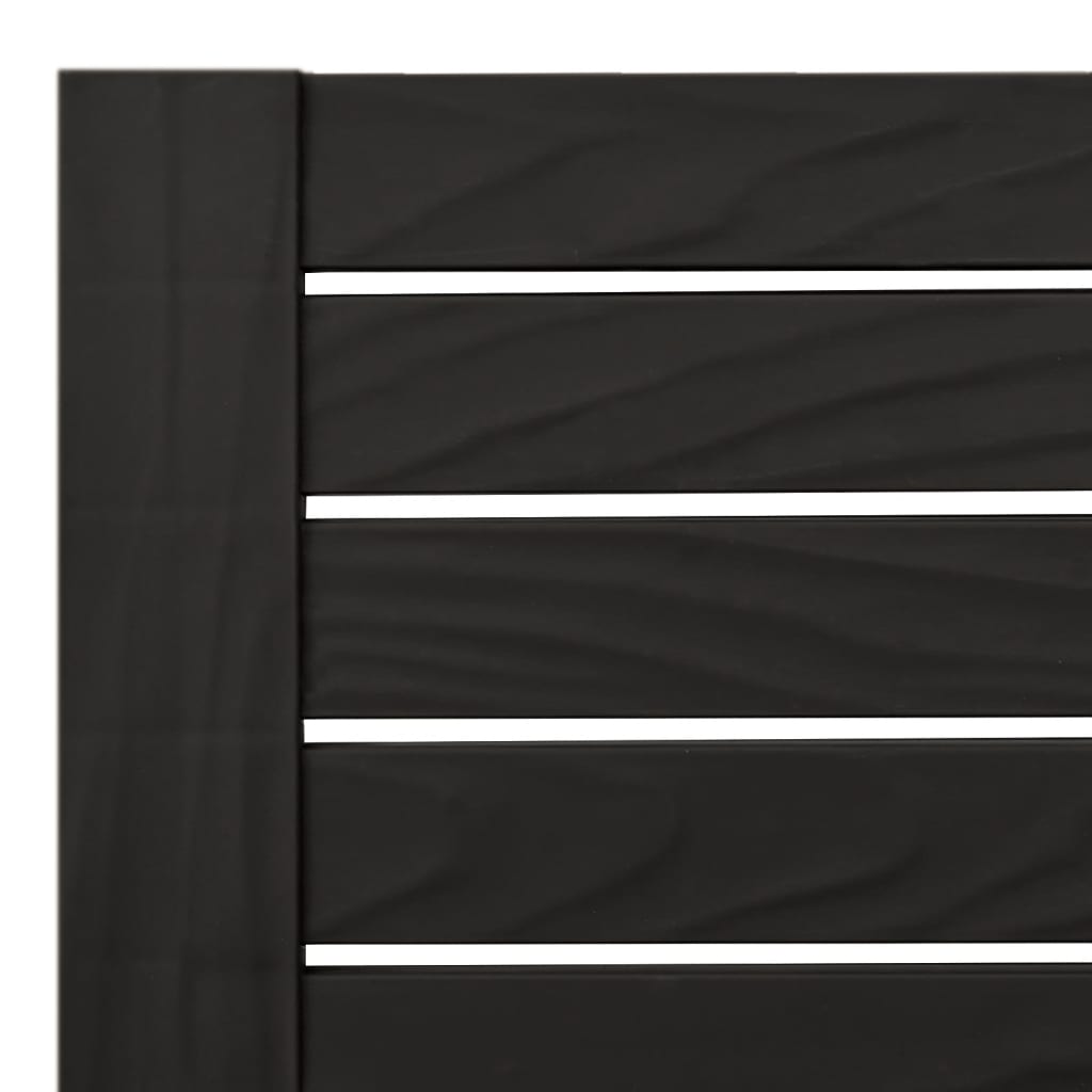 Chaises longues 2 pcs noir 155x58x83 cm polypropylène