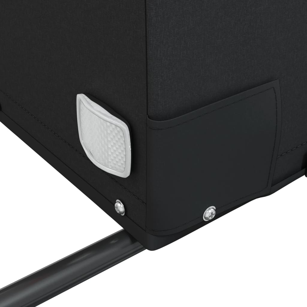 Remorque pour vélo noir 45 kg fer