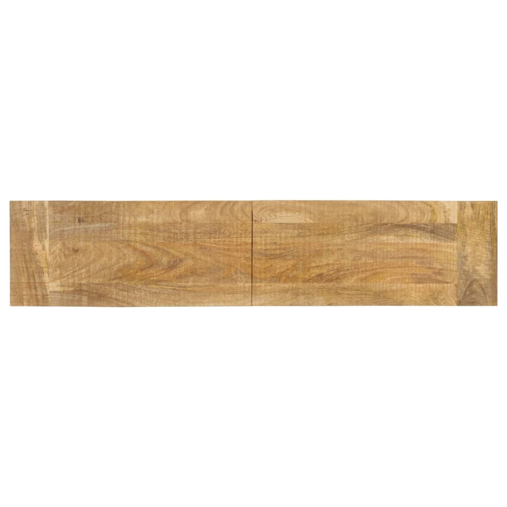 Banc 160x35x45 cm bois massif de manguier