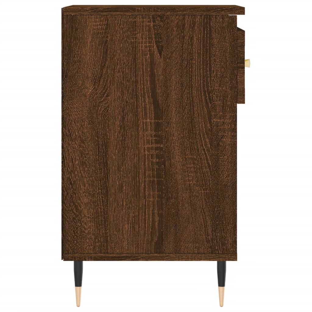 Armoire à chaussures Chêne marron 102x36x60cm Bois d'ingénierie