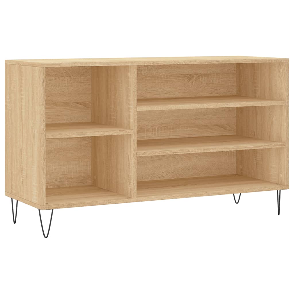 Armoire à chaussures Chêne sonoma 102x36x60cm Bois d'ingénierie