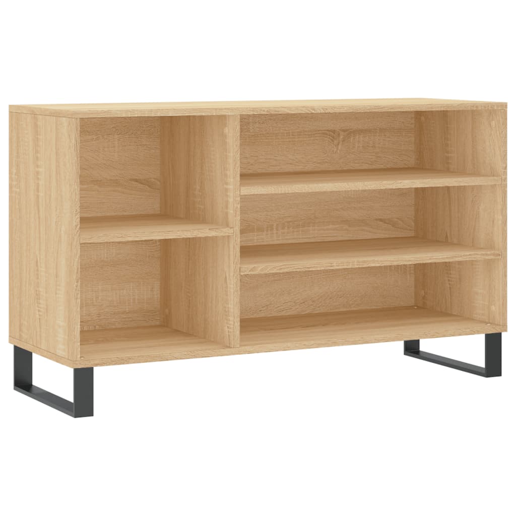 Armoire à chaussures Chêne sonoma 102x36x60cm Bois d'ingénierie