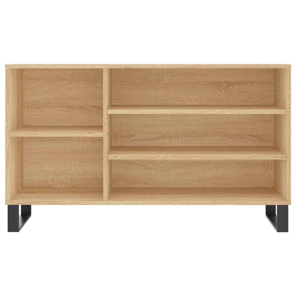Armoire à chaussures Chêne sonoma 102x36x60cm Bois d'ingénierie