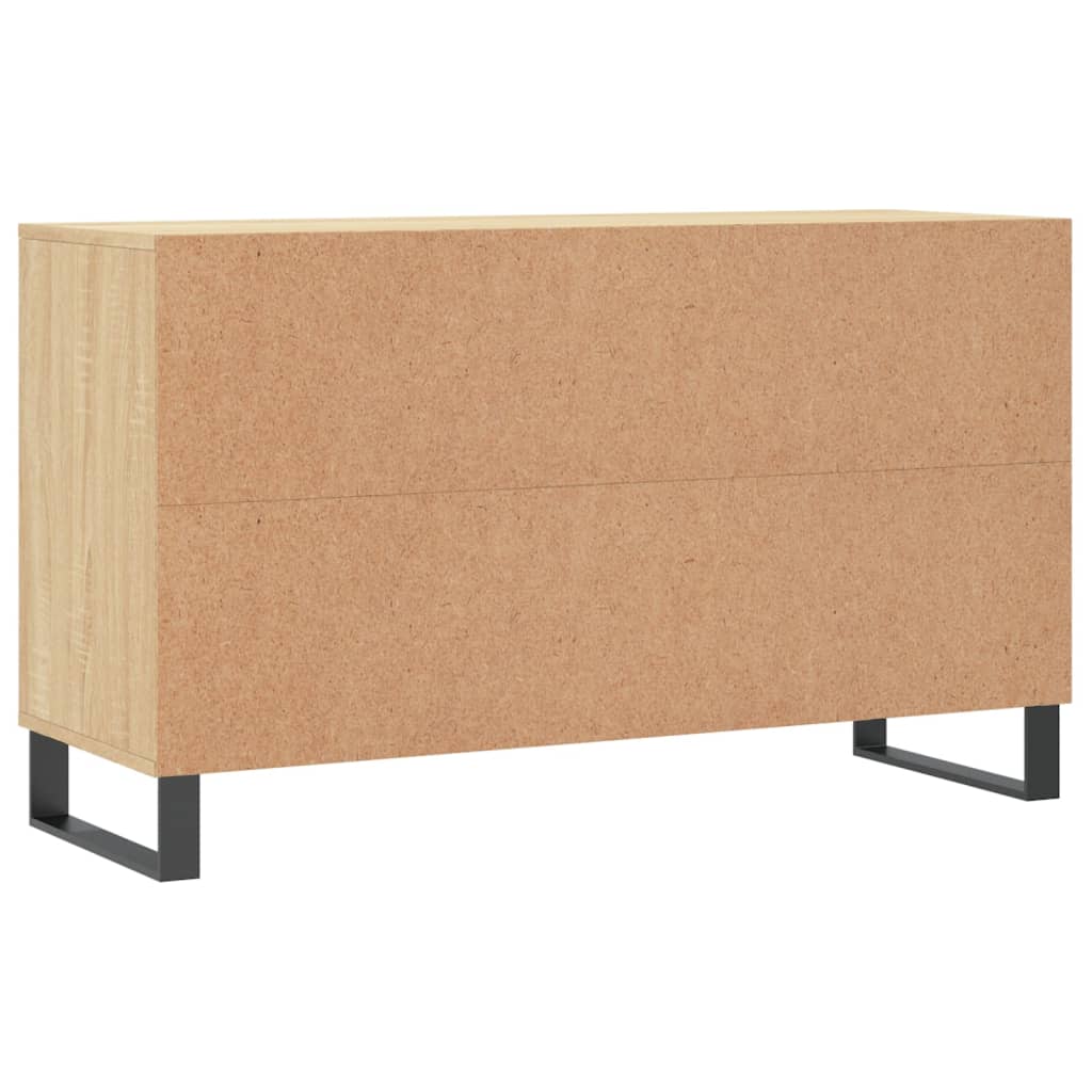 Armoire à chaussures Chêne sonoma 102x36x60cm Bois d'ingénierie