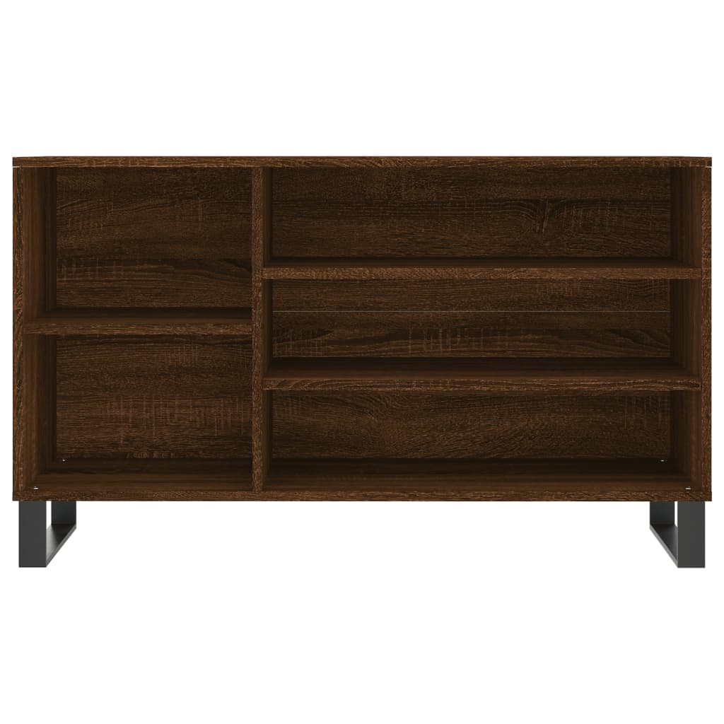 Armoire à chaussures Chêne marron 102x36x60cm Bois d'ingénierie
