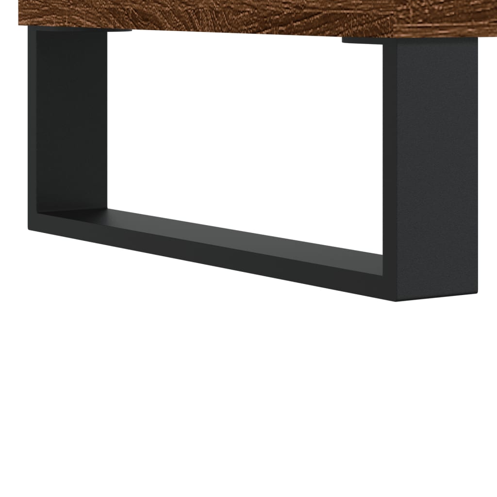 Armoire à chaussures Chêne marron 102x36x60cm Bois d'ingénierie