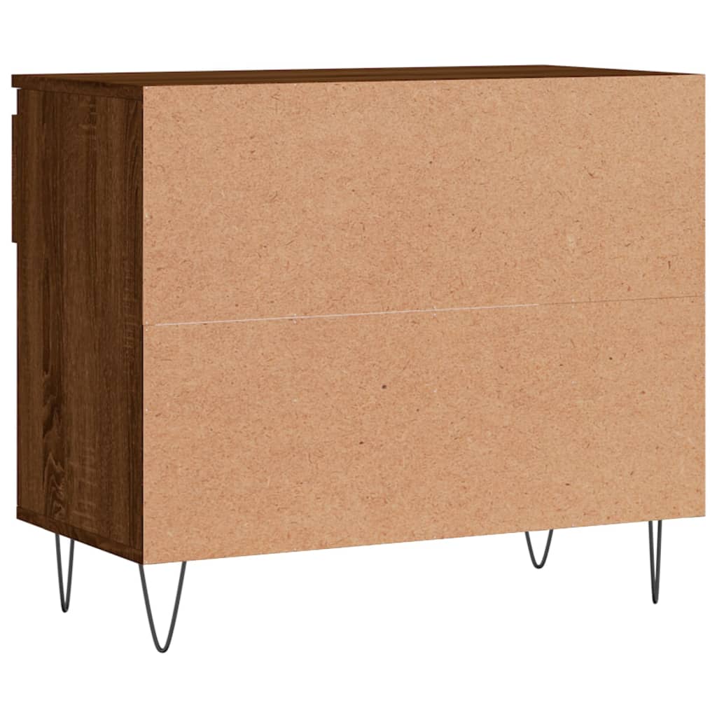 Armoire à chaussures Chêne marron 70x36x60 cm Bois d'ingénierie