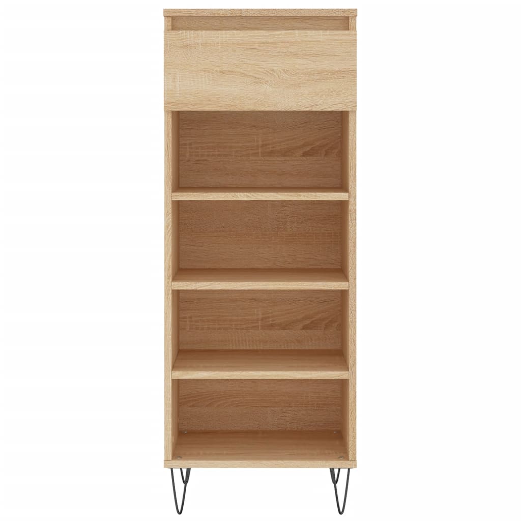Armoire à chaussures Chêne sonoma 40x36x105cm Bois d'ingénierie