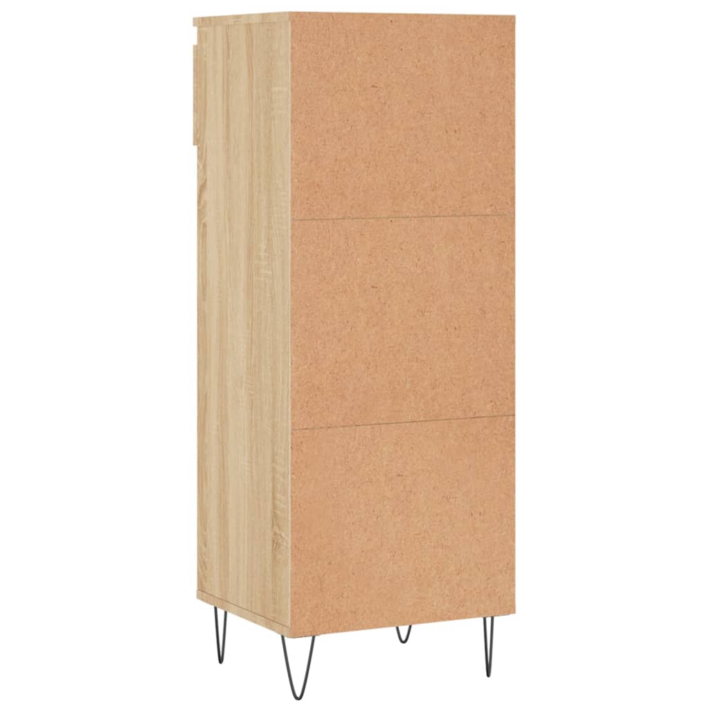 Armoire à chaussures Chêne sonoma 40x36x105cm Bois d'ingénierie