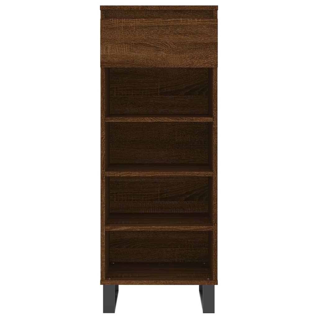 Armoire à chaussures Chêne marron 40x36x105cm Bois d'ingénierie