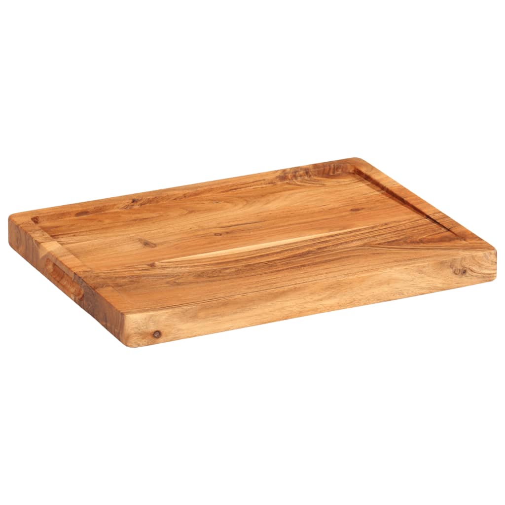 Planche à découper 43x32x3,5 cm bois d'acacia massif