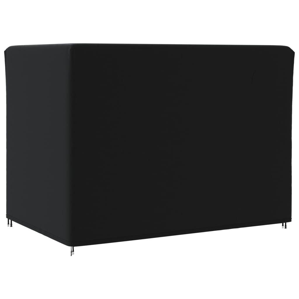 Housse de balançoire de jardin noir 220x150x150 cm oxford 420D