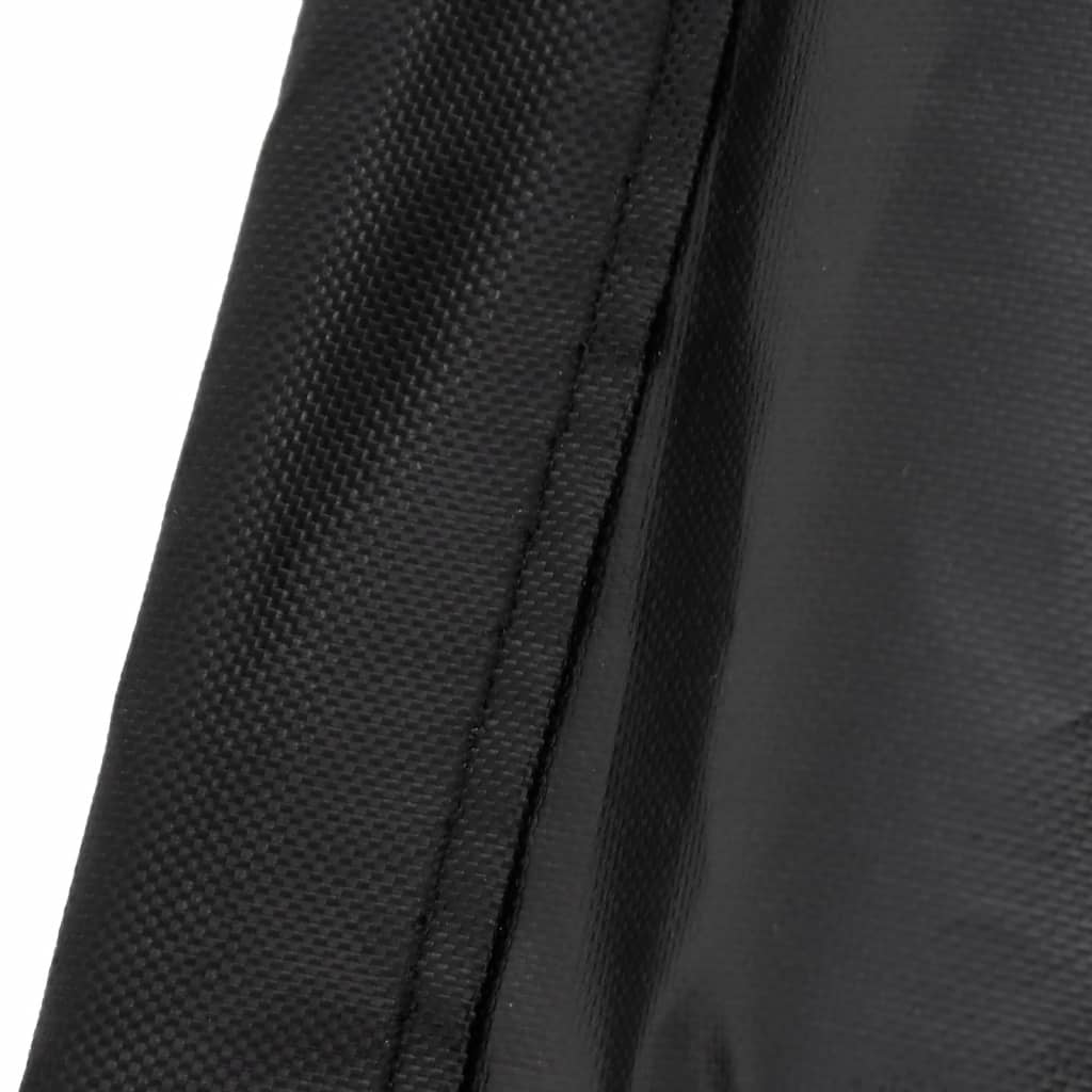 Housse de balançoire de jardin noir 220x150x150 cm oxford 420D