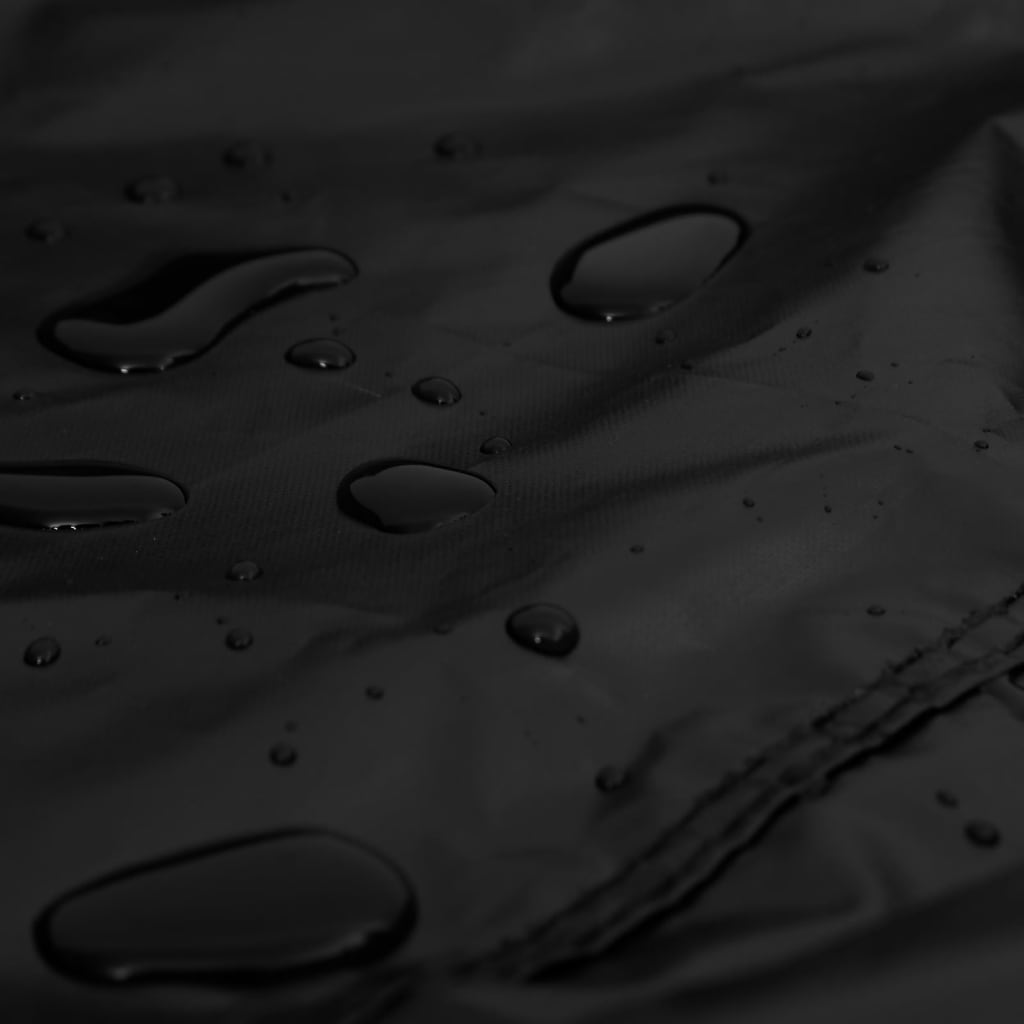 Housse de balançoire de jardin noir 220x150x150 cm oxford 420D