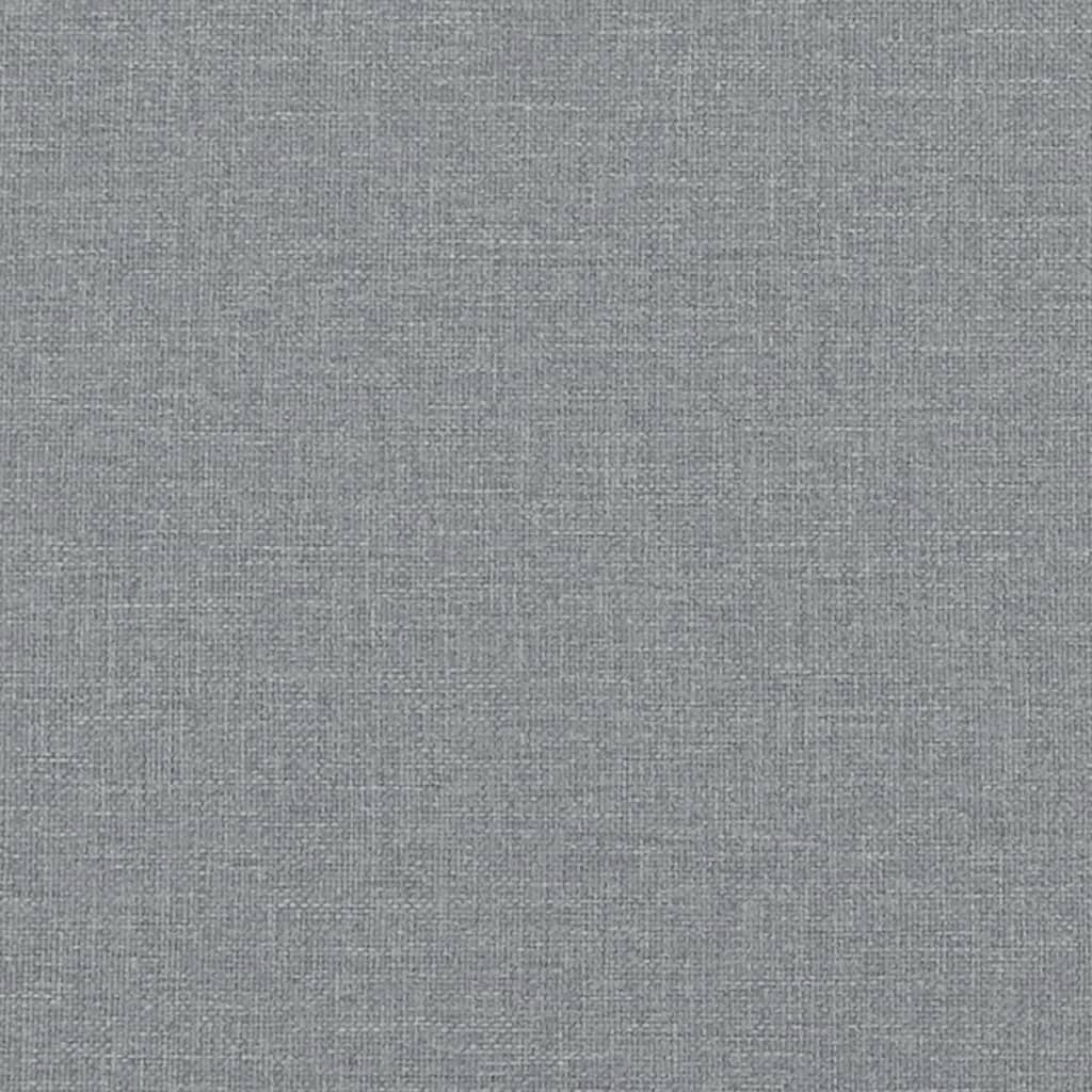 Fauteuil de massage inclinable Gris clair Tissu