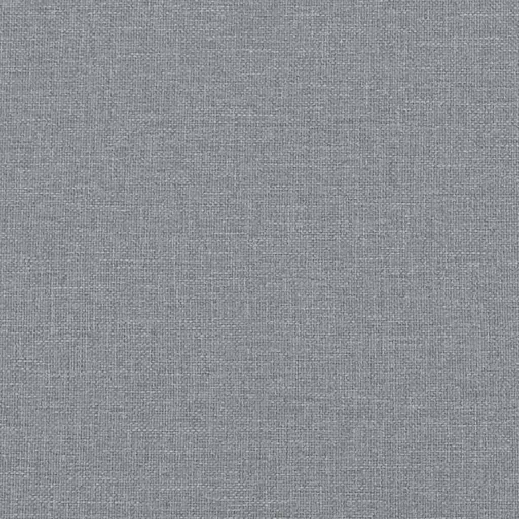 Fauteuil de massage inclinable Gris clair Tissu