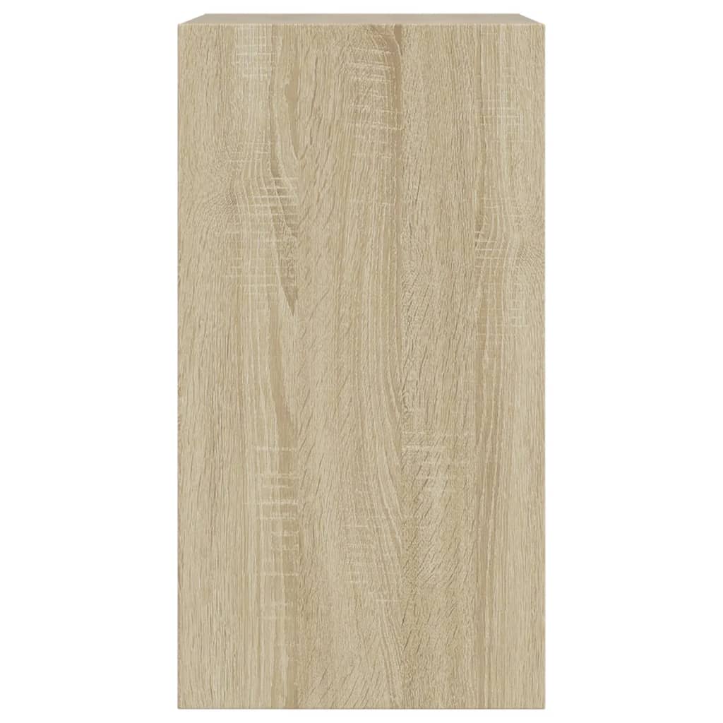 Armoire à chaussures chêne sonoma 60x34x63,5 cm bois ingénierie