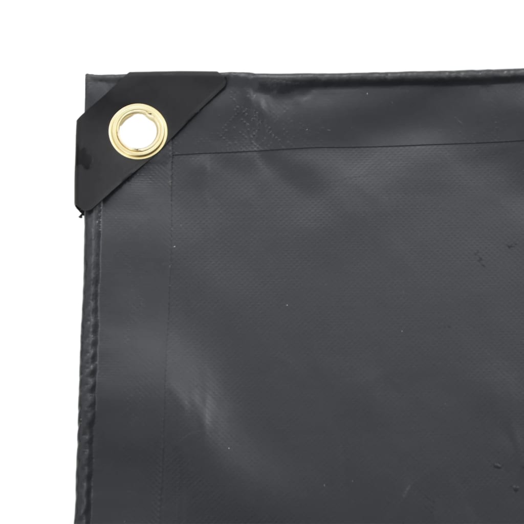 Bâche anthracite 5x5 m 600 g/m²