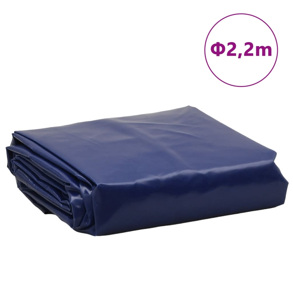 Bâche bleu Ø 2,2 m 600 /m²